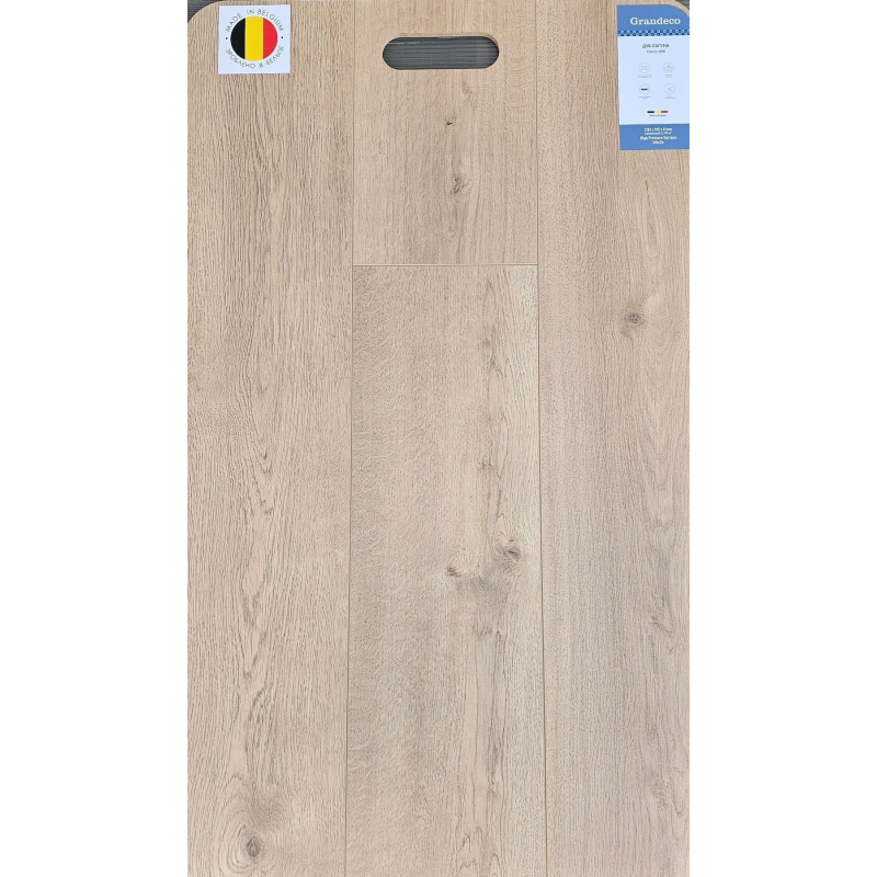 Ламінат GRANDECO CHARME 4V 8mm/32кл. 898 Дуб Лагуна
