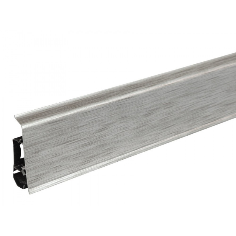 Плінтус підлоговий Arbiton INDO 17 Алюміній