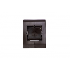 Універсальний бокс SAN DECOR ELEGANCE для розетки: темно-коричневий, світло-корічневий, білий