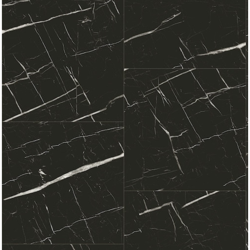 Вінілова плитка Linofloor Fortress Calacatta Black