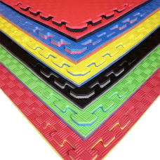 Татамі EVA SPORT 1000х1000х26мм з бортиком, кольори в асортименті.