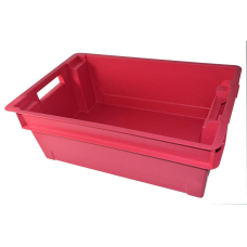 Ящик Червоний оборотний суцільний 600х400х200