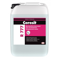 Ґрунтовка для поглинальних мінеральних основ Ceresit (Thomsit) R 777/10кг
