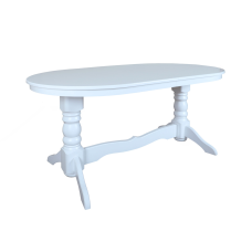 “Стіл обідній ““Сейм““ (Бук) “ горiх,слонова кістка,білий