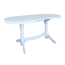 “Стіл обідній ““Сейм - 2““ (Бук) “ Темний горіх ,слонова кістка, білий