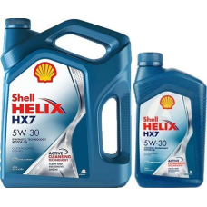 Напівcинтетична моторна олива  Shell Helix HX7 5W-30