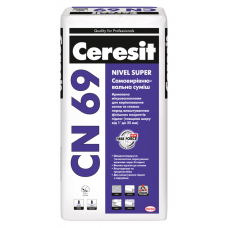 Самовирівнювальна суміш Ceresit CN 69 Nivel Super /25кг