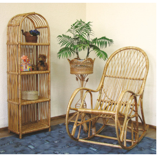 Крісло-гойдалка з лози КК-4