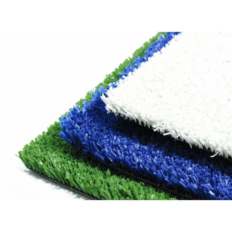 Штучна трава (синя, біла, червона) для тенісного корту CCGrass YEII 15