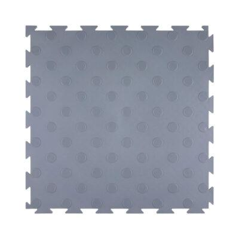 Модульне покриття для підлоги ПВХ плитка Преміум Монетка Сірий