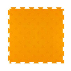 Модульне покриття для підлоги ПВХ плитка Преміум Монетка Жовтий