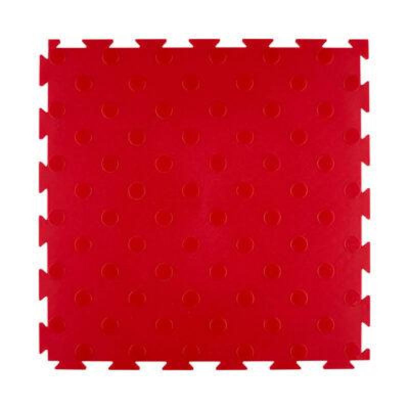 Модульне покриття для підлоги ПВХ плитка Преміум Монетка Червоний