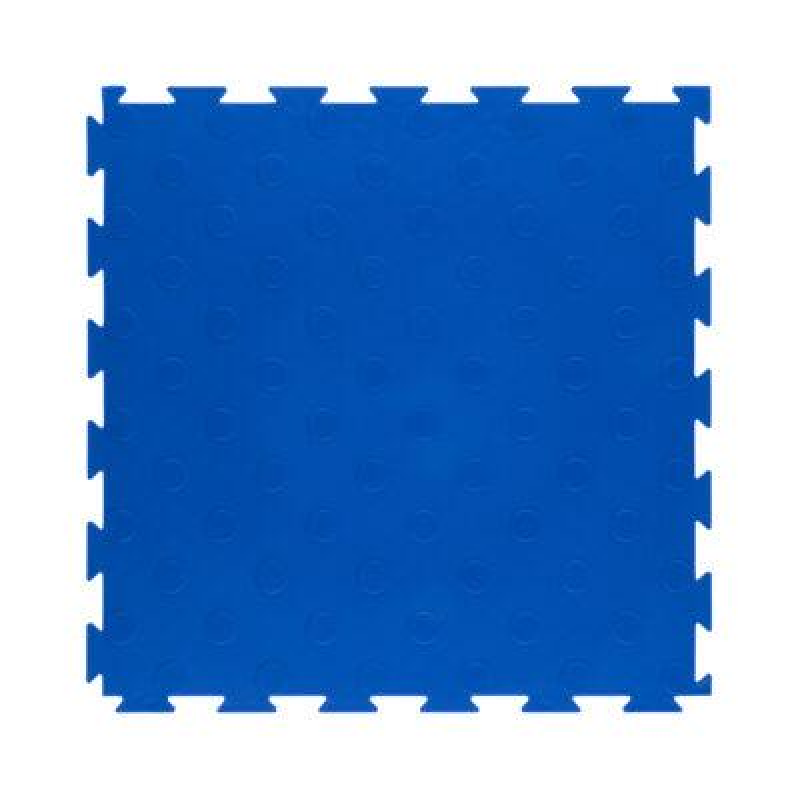 Модульне покриття для підлоги ПВХ плитка Преміум Монетка Синій