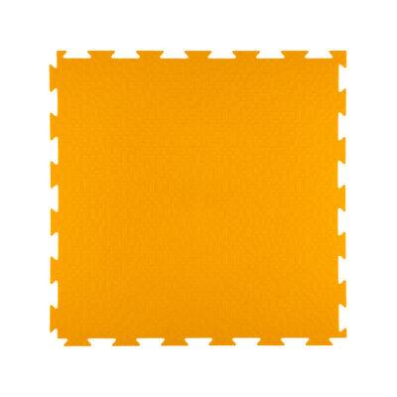 Модульне покриття для підлоги ПВХ плитка Преміум Піксель Жовтий